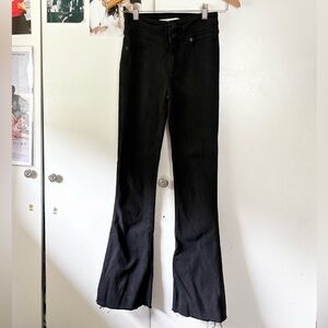 Abercrombie Petite Black Flare Jeans